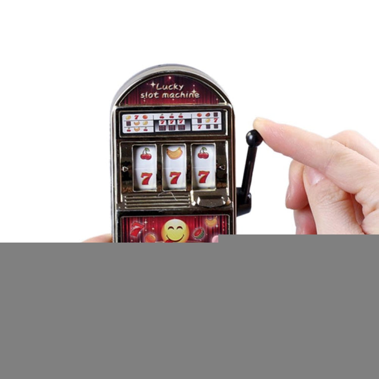 Mini Slot Machine Toy Rotatable Stress Reliever Children Party Jackpot Funny Jokes Play Toy, Random Color, Mini Slot Machine Toy