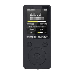 2019 Fashion Portable MP4 Lossless Sound Music Player FM Recorder walkman player mini Support music, radio, recording, 3, no memory