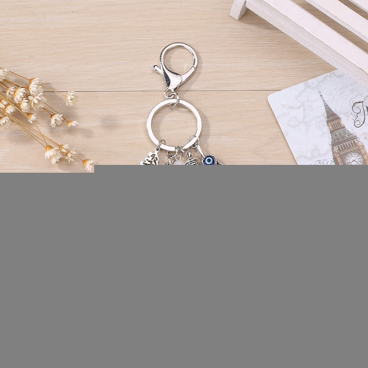 2 PCS Simple Fashion Wool Tassel Dream Catching Keychain