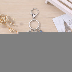 2 PCS Simple Fashion Wool Tassel Dream Catching Keychain