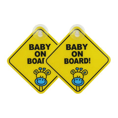 20 PCS Car Sticker BABY ON BOARD Warning Safty Sign Vinyl Decal, Style 1, Style 2