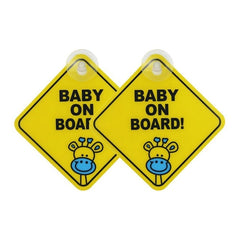 20 PCS Car Sticker BABY ON BOARD Warning Safty Sign Vinyl Decal, Style 1, Style 2