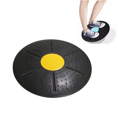 Fitness Balance Pedal Sense Integration Rehabilitation Training Equipment Fitness Exercise Equipment, Balance Pedal (Outer Black Inner Orange), Balance Pedal (Outer Black Inner Yellow), Balance Pedal (Outer Black Inner Blue)