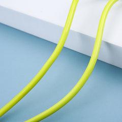 2 PCS Pen Handle Shaped Small Handle Rubber Skipping Rope for Fitness, 2 PCS