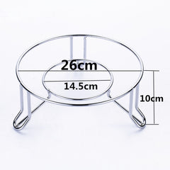 Pot Rack Wok Steamer Pot Mat Kitchen Shelf, Kitchen Shelf