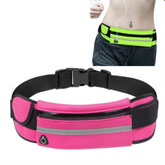Kettle Pockets Outdoor Sports Mobile Phone Pockets Waist Bag, Rose Red, Sky Blue, Black, Green, Orange