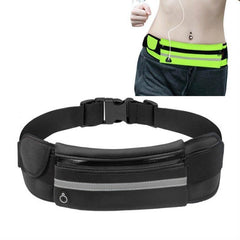 Kettle Pockets Outdoor Sports Mobile Phone Pockets Waist Bag, Black, Green, Orange, Rose Red, Sky Blue