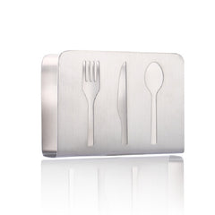 Restaurant Hotel Napkin Nolder Paper Towel Holder Stainless Steel Square Towel Holder, Tableware (Sanding), Grilles (Sanding), Grilles (Bright Light), Plant (Sanding), Lovers (Sanding)