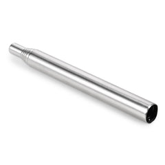 2 PCS Outdoor Camping Fire Tool Stainless Steel Blower Picnic Barbeque Barbecue Tool Retractable Blow Torch, 6 Sections (2PCS), 8 Sections (2PCS)