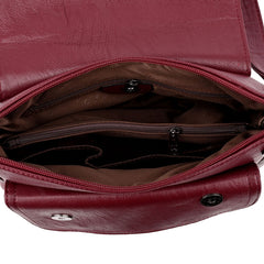 Summer Leather Luxury Handbags Female Shoulder Messenger Bag
