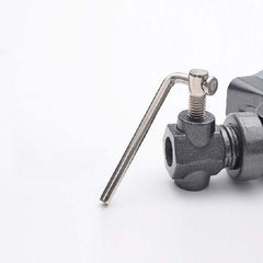 Stainless Steel Fishing Bracket Throwing Rod Sea Rod Hand Rod Fishing Rod Bracket, B Gray