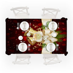 Household Rectangular Tablecloth Christmas Dining Coffee Table Cloth Decoration, 140x140cm, 140x180cm, 150x210cm, 150x260cm, 150x300cm