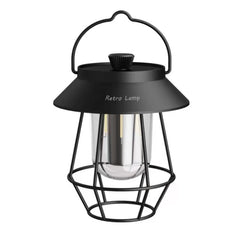Outdoor Hanging Camping Lights Tent Lighting Atmosphere Lights, Handle Black, Handle White