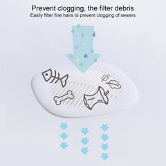 Square Sink Filter Bathroom Anti-hair Toilet Floor Drain Cover Home Kitchen Sewer Pool Filter, Anti-hair Toilet Floor Drain