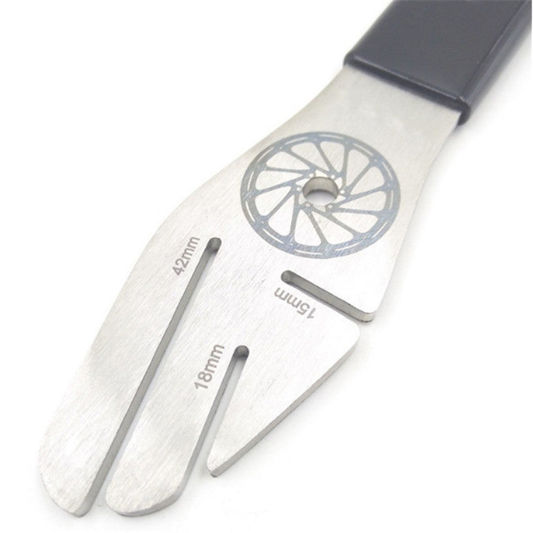 Bicycle Disc Brake Disc Repair Tool Anti-rubbing Disc Gap Adjustment Deformation Correction Wrench, BIKERSAY BT039B