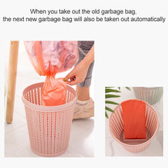 Household Removable Plastic Trash Bin Built-in Trash Bag Box
