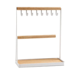 Hook Jewelry Rack Mobile Phone Jewelry Glasses Desktop Two-layer Display Rack, Jewelry Rack