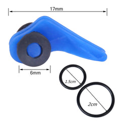 10 PCS/Bag Plastic Fishing Hook Keeper for Fishing Rod Pole Fishing Lures Bait  Safety Holder Fishing Tackle, Red, Purple, Black, Blue, Yellow, Pink, Orange, Green