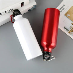 Aluminum Outdoor Sports Water Bottle Portable Mountaineering Bottle Riding Water Bottle, 400ml, 500ml, 600ml, 750ml