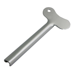 3 PCS Stainless Steel Squeezing Toothpaste Device Hair Key Squeegee Dyeing Tool Semicircular Metal Squeezer, Hair Key Squeezer
