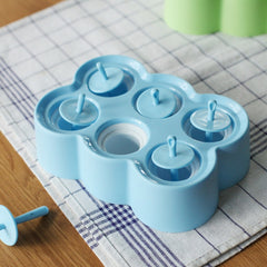 Mini DIY Creative Popsicle Mould Environmentally Friendly Silicone Ice Cube Ice Cream Mould, Rectangular, Triangle