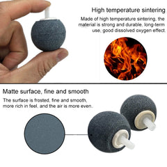 Aquarium Oxygen Bubble Stone Gas Plate Oxygenation Head Sand Table Oxygen Disk Gas Stone, 20 PCS 3cm Bubble Stone, 5 PCS 4cm Bubble Tray, 3 PCS 6cm Bubble Tray, 2 PCS 8cm Bubble Tray, 2 PCS 10cm Bubble Tray, 13cm Bubble Tray                            ...