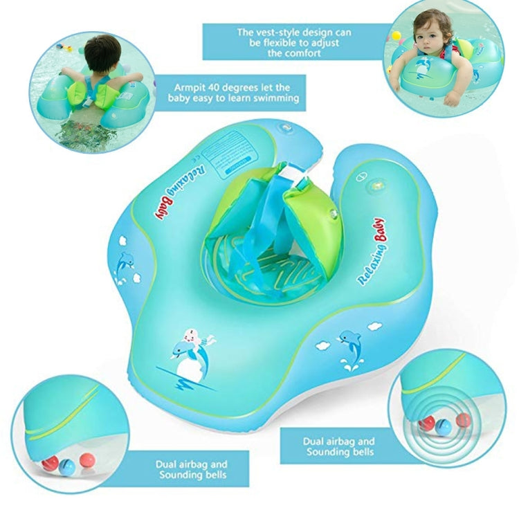 0.3mm PVC Baby Swimming Inflatable Wear-resistant Swimming Circle, Baby Swimming Circle (S), Baby Swimming Circle (L)