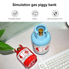 Kids Toy Simulated Gas Tank Coin Money Saving Storage Box Piggy Bank, Simulated Gas Tank