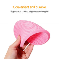 Honeycomb Silicone Round Non-slip Heat Resistant Mat, Size: 18x18x0.8cm, Honeycomb Silicone Mat