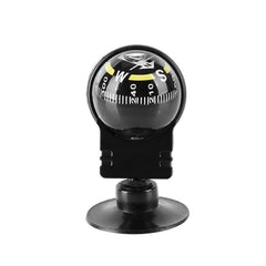 Pocket Ball Compass Instrument Navigation Compass Outdoor Hiking Car Black Compass, Car Compass