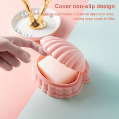 Household Drain Soap Box Student Dormitory Portable Soap Rack Storage Box