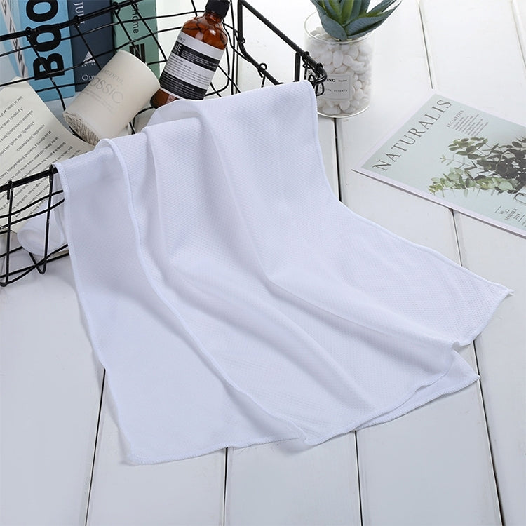 Absorbent Polyester Quick-drying Breathable Cold-skinned Fitness Sports Portable Towel, 30x100 Round Cask