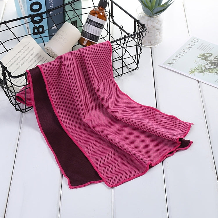 Absorbent Polyester Quick-drying Breathable Cold-skinned Fitness Sports Portable Towel, 30x100 Clasp Cup, 40x80 Round Cask