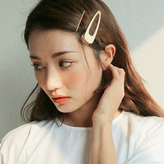 Fashion Jewelry Hairpins Clips Plated Women Pearl Hair Clips Bridal Headdress