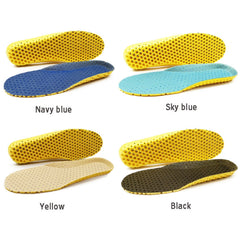 5 Pairs Stretch Breathable Deodorant Running Cushion Insoles, 35, 36, 37, 38, 40, 41, 42, 43, 44, 45, 46, 39