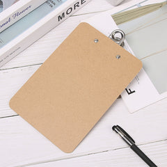 10 PCS Portable A4 / A5 Wooden Writing Clip Board File Hardboard with Batterfly Clip, A5 3mm thick