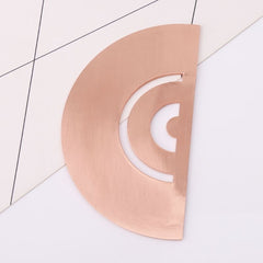 Protractor Ruler Drawing Measurement Math Tool Students Stationery Metal Angle Ruler, Metal Angle Ruler