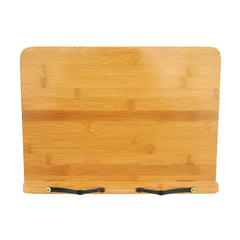 Wood Tablet Bookends Bracket Cookbook Textbooks Document Bamboo Foldable Reading Rest Book Stand, Light Board Small, Light Board Medium, Light Board Large, Hollow Small, Hollow Medium, Hollow Large