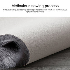 Imitation Wool Soft Home Living Room Carpet Sofa Cushion Mats, 40x60cm, 60x90cm