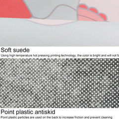 Geometric Lattice Carpet Kitchen Bath Antiskid Mat, 40x60cm, 40x120cm, 50x80cm, 50x160cm