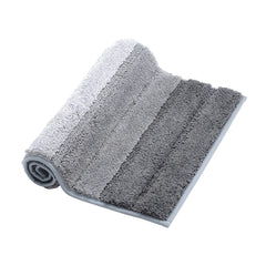 Stripe Indoor Anti-slip Bathroom Kitchen Floor Mat Microfiber Rug Carpet, 43x61cm, 46x71cm, 51x81.5cm