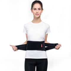 WOOTSHU WT-Y81 Breathable Lumbar Spine Steel Plate Lumbar Disc Waist Double Compression Strained Waist Protector, XL