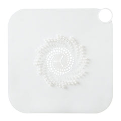 Household Sewer Deodorant Cover Sealing Plug Silicone Toilet Floor Drain Deodorant, Transparent White, Black, Blue