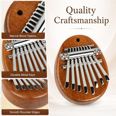 8-Note Thumb Piano Mini Carimba Instrument