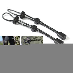 Outdoor Mountaineering Backpack Hanging Trekking Pole Rope Buckle Fixed Buckle Elastic Rope
