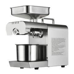 Seed Oil Press Extrator Stainless Steel Commercial Home Automatic Peanut Coconut Sesame Oil Press Machine, Oil Press Extrator