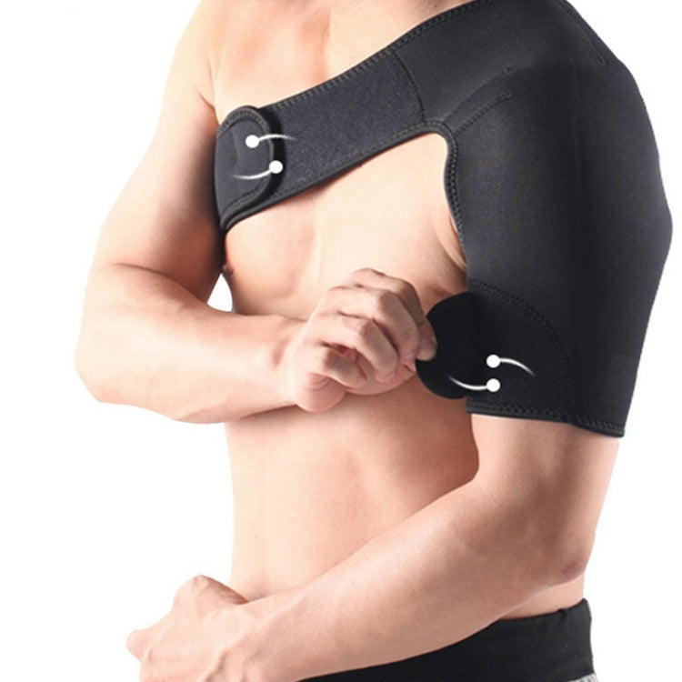 Breathable Adjustable Shoulder Support Brace Unisex Sport Compression Brace Strap Wrap Shoulder Belt, Right Shoulder, Left Shoulder