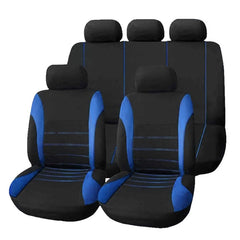 9 PCS Four Seasons Universal Seat Cover Cushion Car Fur Seat Covers Set Universal Cushion