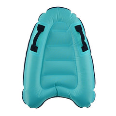 Outdoor Portable Safety Light Kick Board Sea Surfing Inflatable Water Ski, Lake Blue, Rose Red