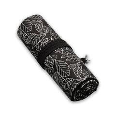 Cute Leaf Portable Canvas School Pencil Case Pen Bag Stationery Pouch